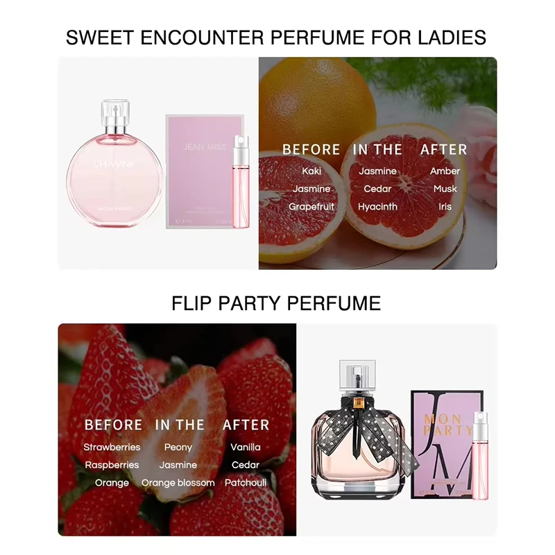 Wholesale 3ml Brand Crystal Mini Floral Perfume Pocket Designer Perfumes For Women