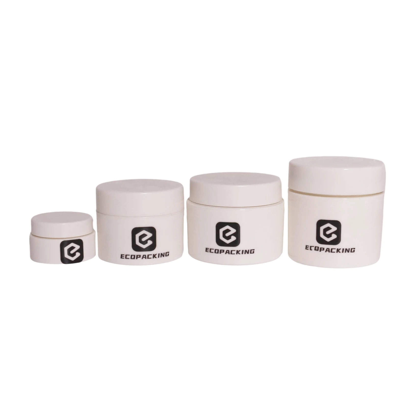 Eco Friendly Cosmetic Bottles 30ml 50ml 100ml 250ml Empty Cream Container 15g 30g 50g 100g Jars for Skin Care Packaging