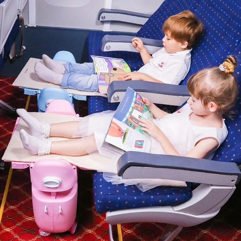 OEM/ODM 20 inch customized logo toddle children carry on suitcase cute 3D scooter luggage portable kids luggage bag