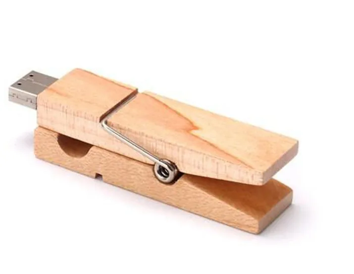 Promotional Gift Creative Wooden 2.0 3.0 Test Before Assembly USB Logo Flash Memory Gadgets Electronic