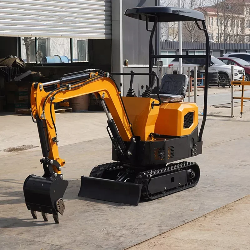 New Technology  Mini Excavator 1 Ton 1.8 Ton 2 Ton Price Free Shipping Cheap China Wholesale Compact Mini Digger Excavator Mini