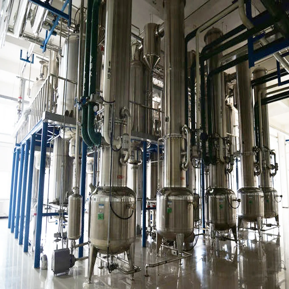 JOSTON Alcohol Ethanol Recovery Ammonium Sulfate Climbing Concentrator Rising Film Evaporator 	 vacuum evaporated