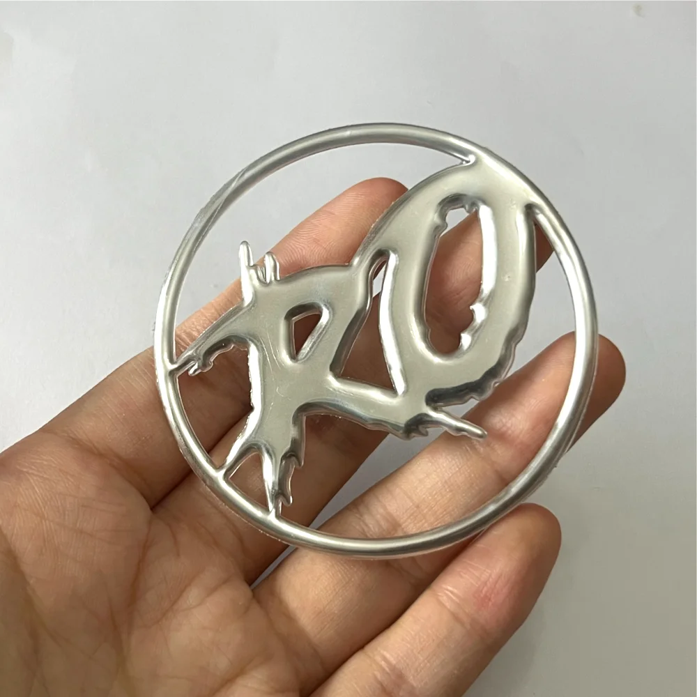 Custom Design Letters High Frequency Embossed Brand Label Patches Embroidery Tpu Plastic Heat Press Heat Transfer Fabric