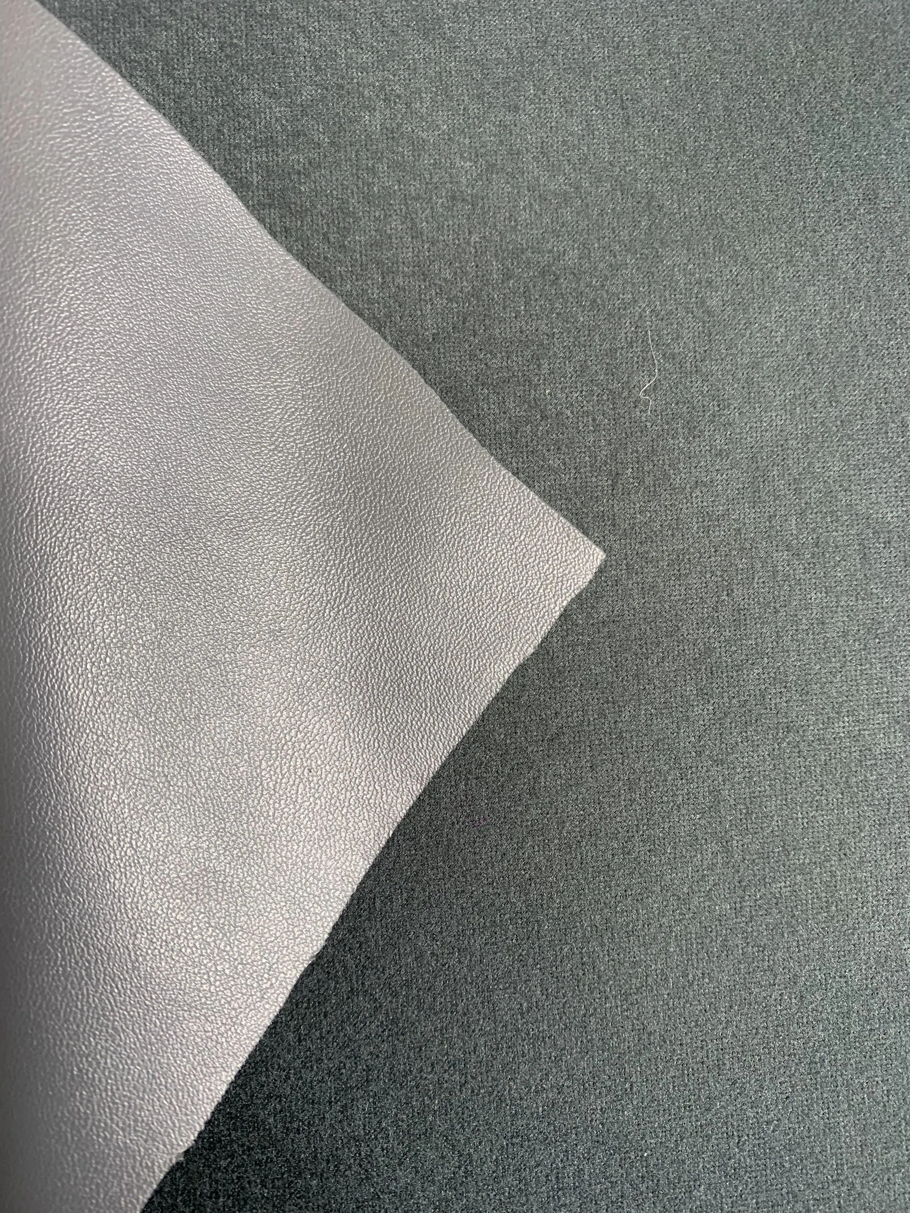 new development bamboo fiber  sustainable bio base leather rolls for handbag and shoe upper materials