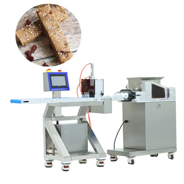 Small size energy bar making machine