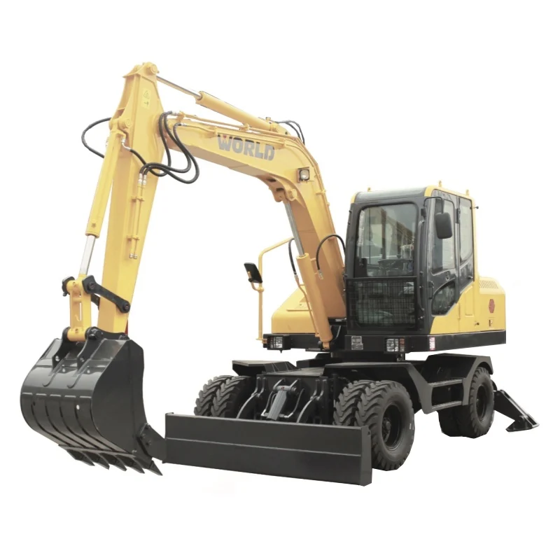 Абсолютно Новый W285W-9 колесный экскаватор с 0.3m3 ведро, 8Ton Рабочая масса
