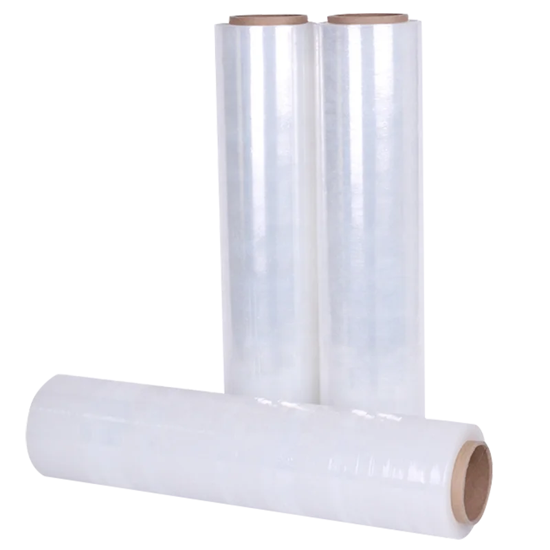Home Furniture Tile Materials Moving  Plastic Wrapping Clear Cast Packing Stretch Film Roll