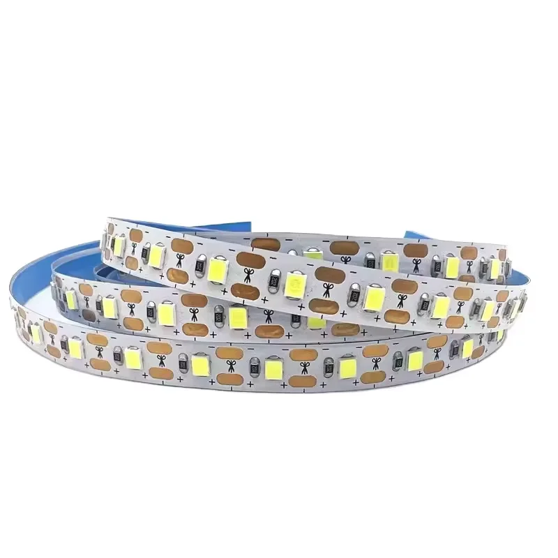 Customized waterproof and non-waterproof DC 12 24v led strip light  120leds white light, natural white, warm white led  light