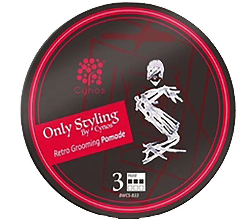 CYNOS  private label strong hold grooming pomade for men shine and jam gel