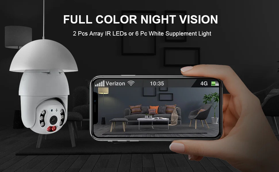 Tuya Smart Outdoor Weatherproof Pan-tilt Camcorder Two-way Audio Security Ip Camera