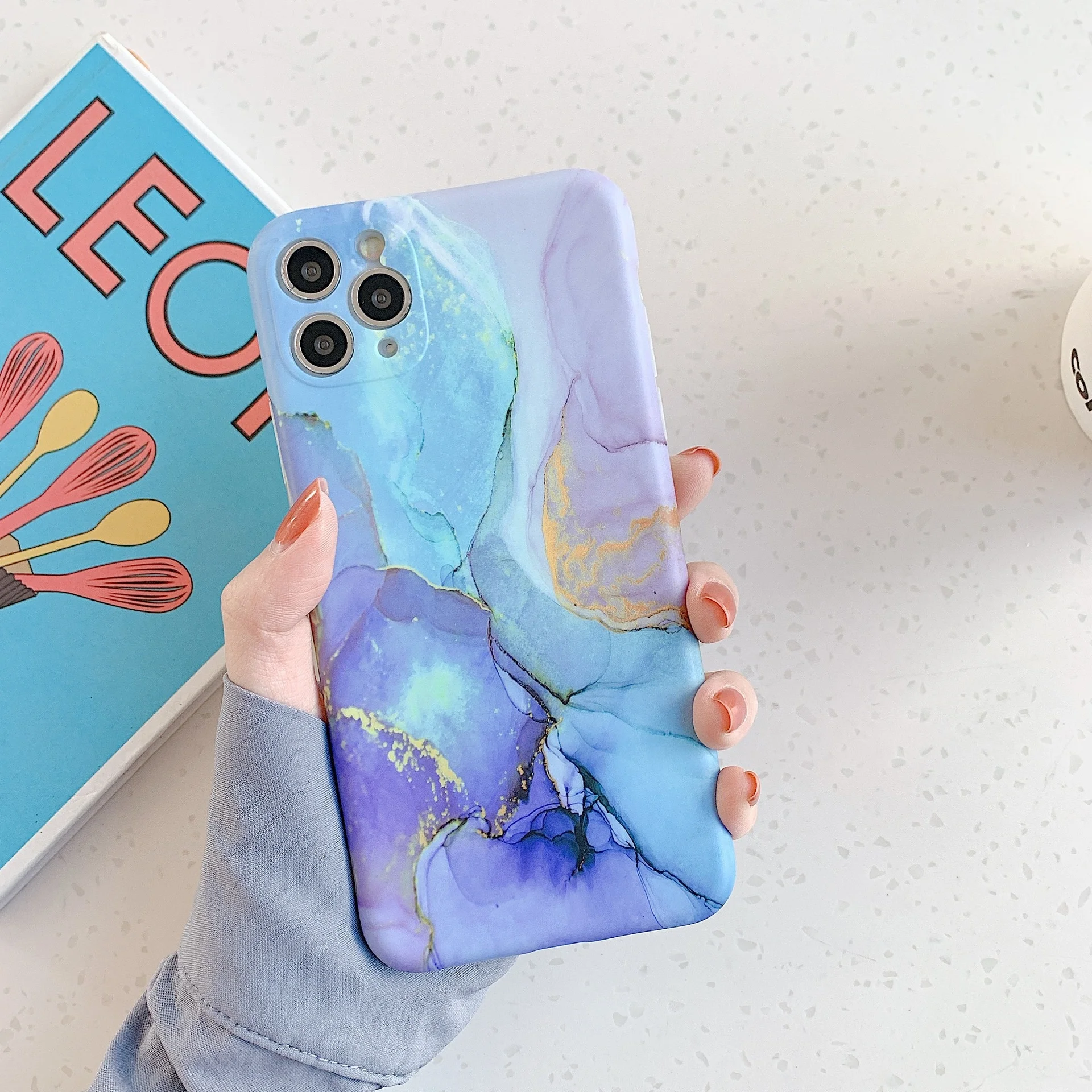 
TPU Luxury Marble Phone Case For IPhone 11 Pro Custom Mobile Cover 