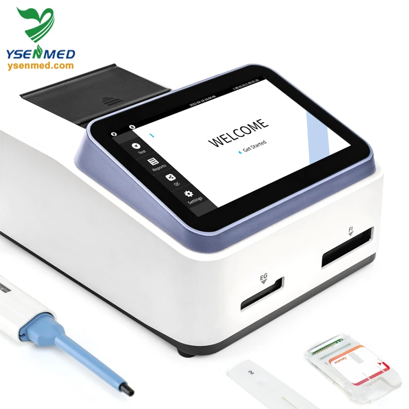 Ysenmed YSTE-VG2 Vet blood gas immunoassay analyzer with fully automated operations