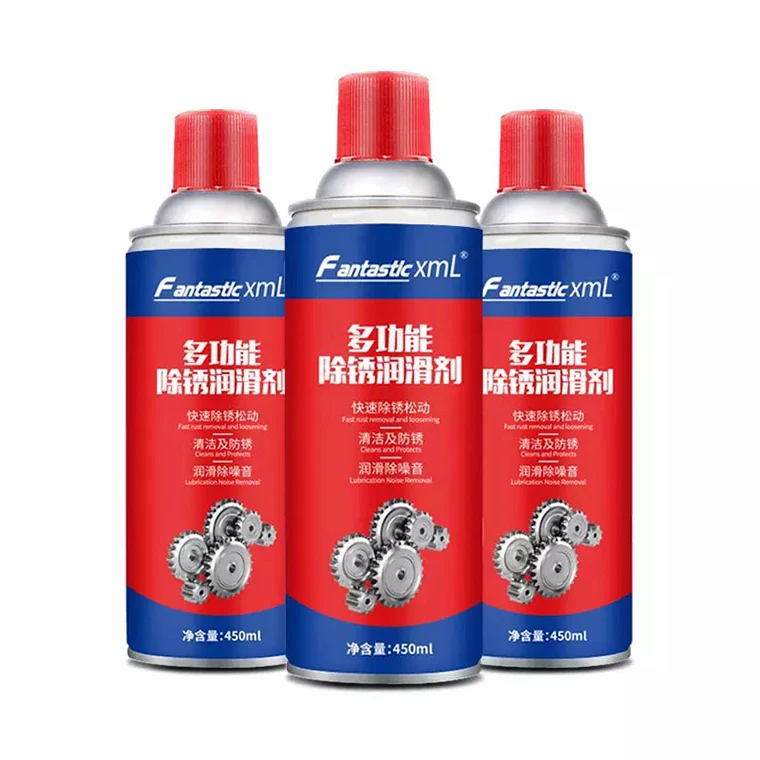 Best 450ml anti rust removal spray lubricante en degreaser multipurpose de anti-rust lubricant remover penetrating oil for car