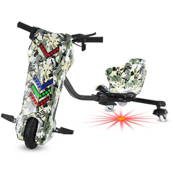 Factory Wholesale Electric Drifting 3 Wheels Scooter Drift Trike Scooter Kids Kick Scooter