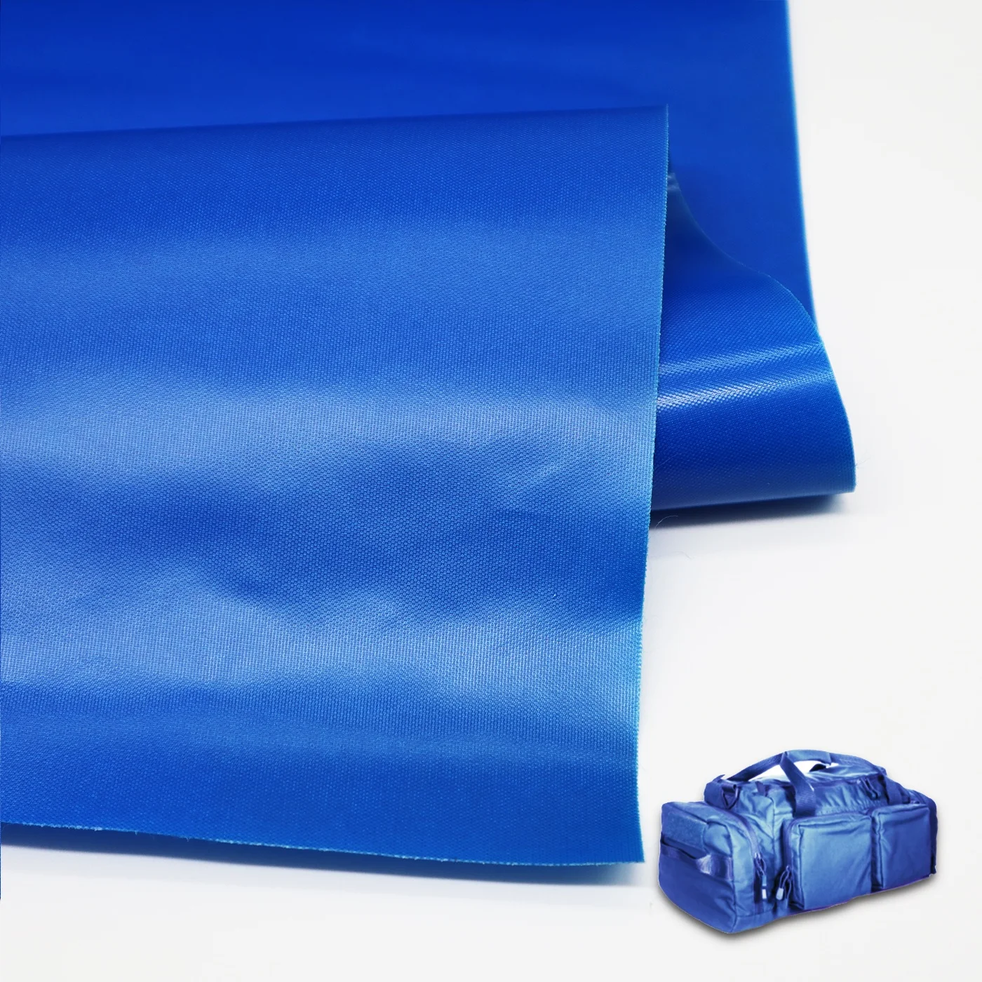 Super factory outlets High-end series 420D  double side transparent  tpu composite recycled bags waterproof fabric