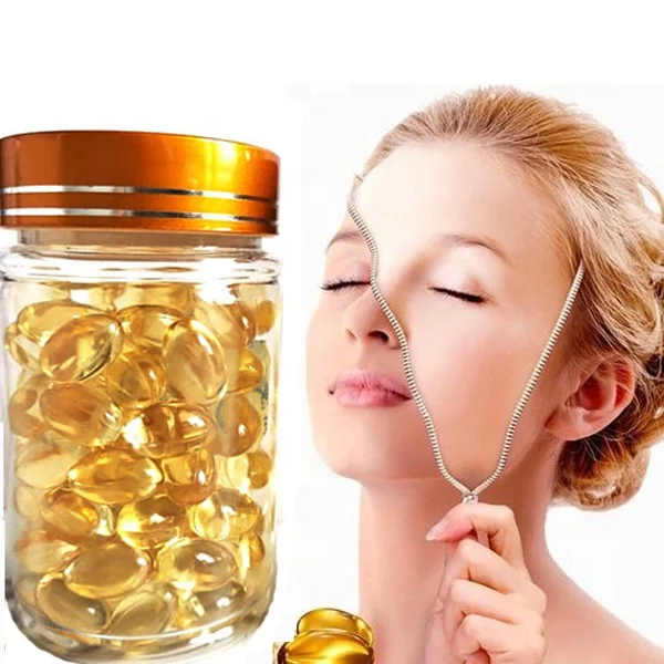 Factory direct WHITENING Vitamin Collagen softgel capsules Lightens and Evens skin tone softgel