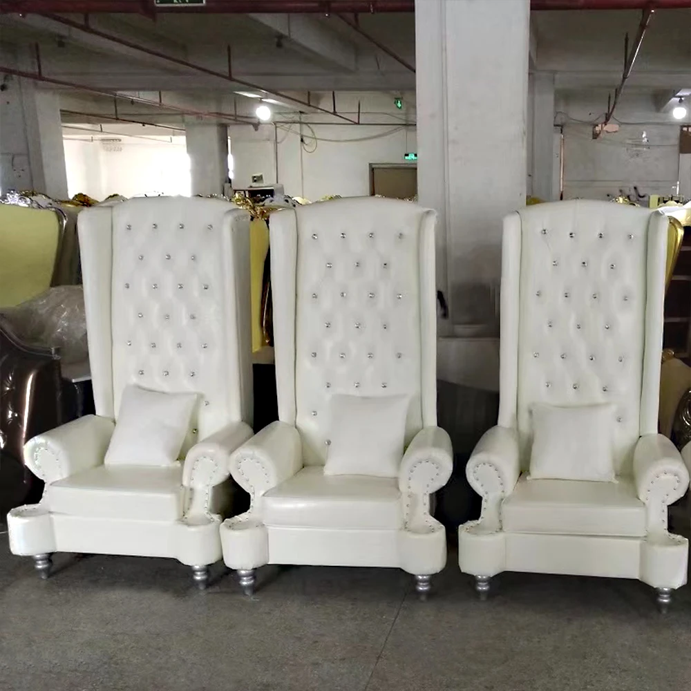 New Style Throne Chairs Luxury High Back Thrown Chair King And Queen Throne Sofa Chair