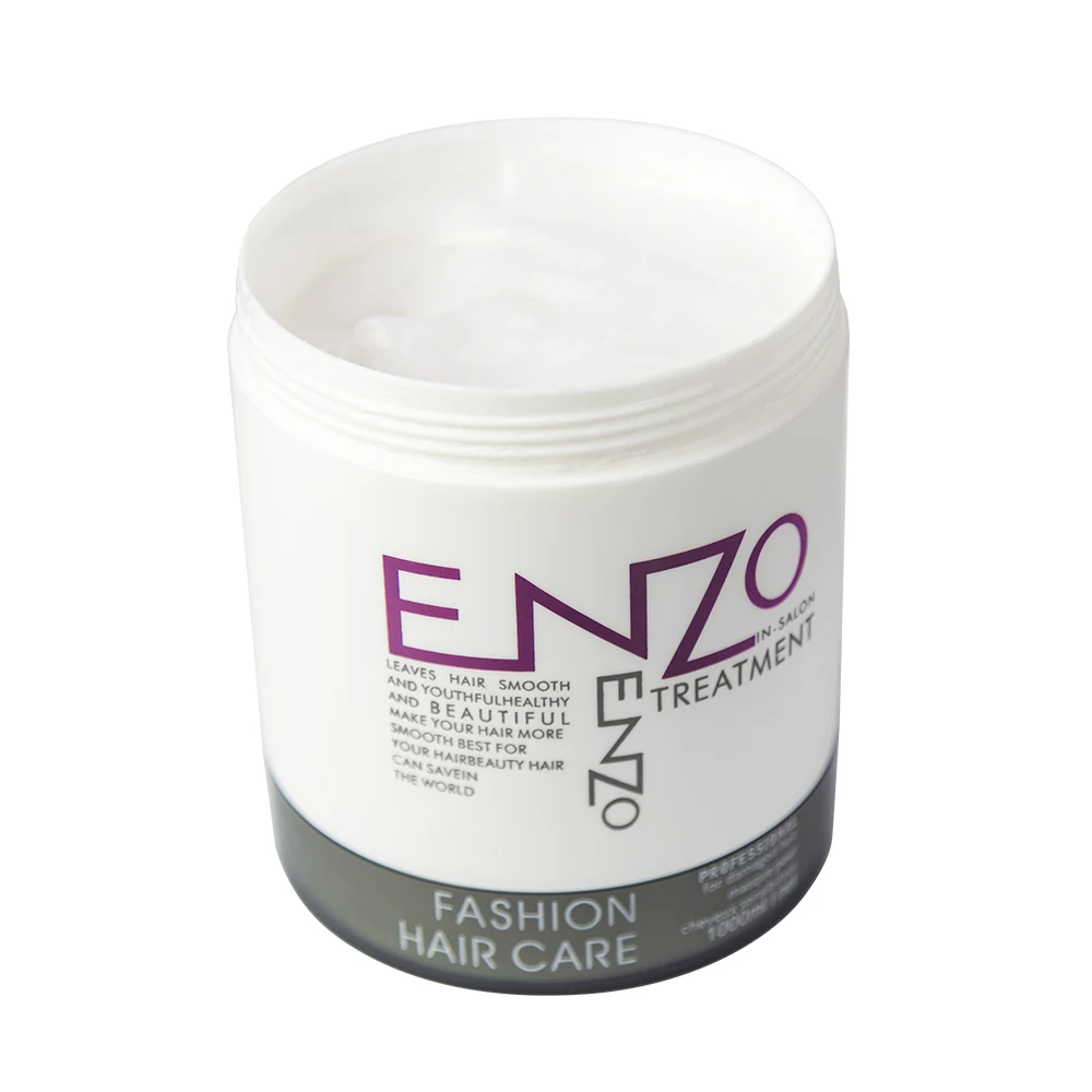 Изготовленный на заказ логотип 1000 мл лечебная маска для волос OEM ENZO Уход за волосами производитель частная этикетка коллаген профессиональная Нейл-арт краска с витамином