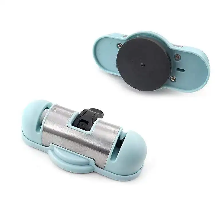 Manual Knife Sharpening Tool Ceramic Tungsten Steel 2-Stage Knife Sharpener with sucker