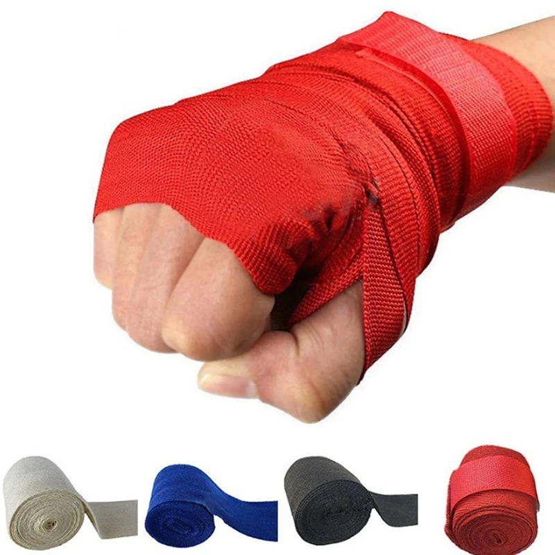 Cotton Boxing Bandage Sports Strap Sanda Kick Boxing MMA Hand Gloves Wraps Belt Boxing Sports Wraps Bandage