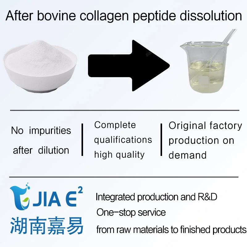 Factory Outlet Wholesale Quality Bovine Collagen Peptide Bovine Collagen PowderHainan Bovine Collagen Peptide