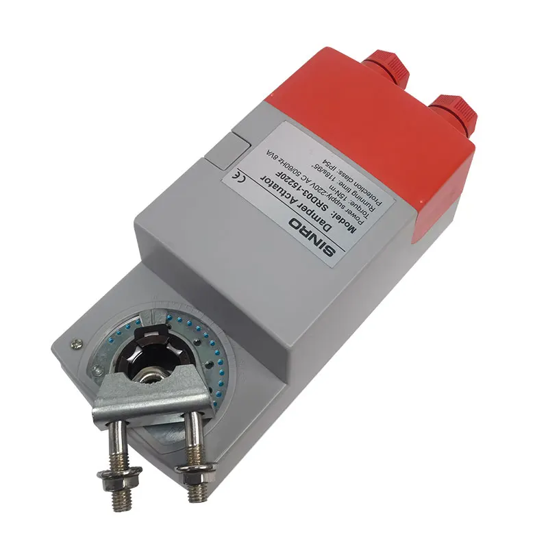 SRD03 Series 2/4/6/8/10/15/20/30 Nm 3-Point Floating Type Control Air Damper Actuator 24/110/120/220/230V