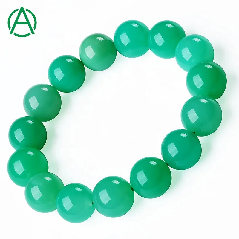 ArthurGem Genuine Top Quality Australian Jade Gemstone Bracelet Natural Healing Stone Australian Jade Bracelets for Women Men