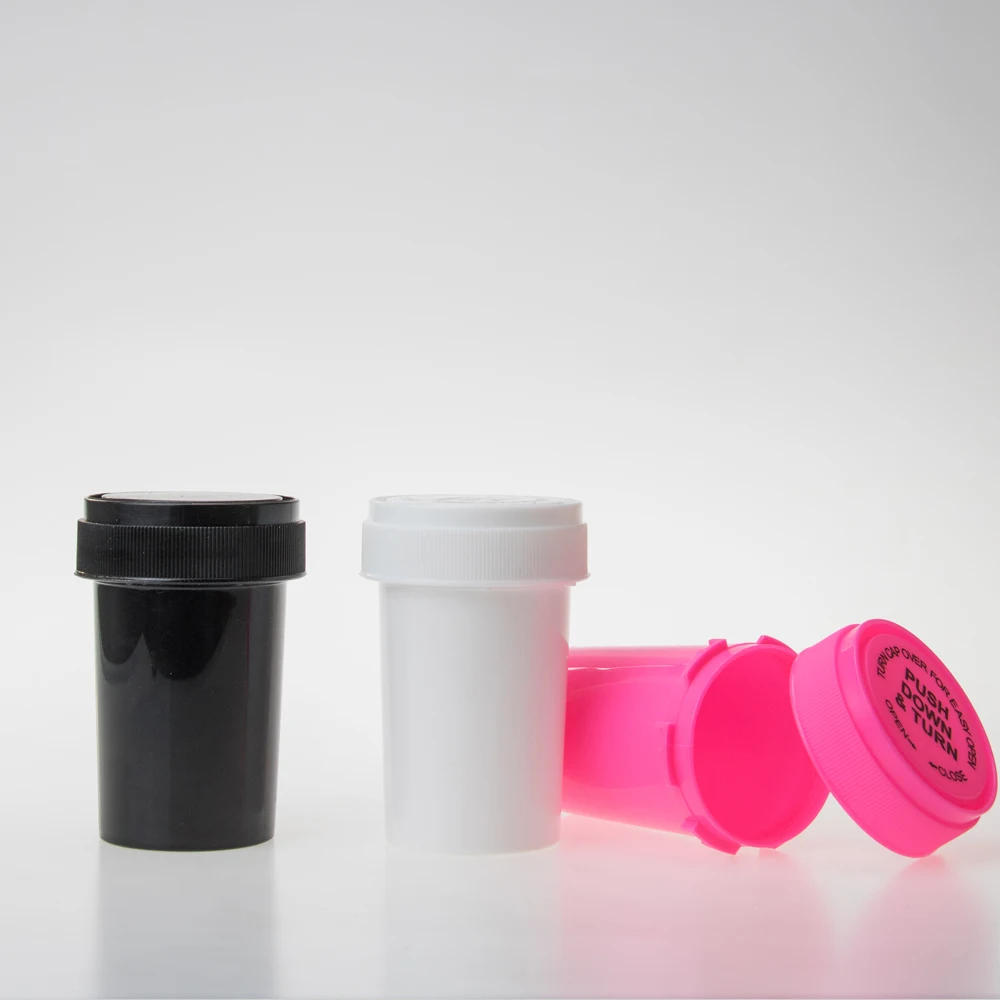plastic vial with plastic cap capsule packaging vials
