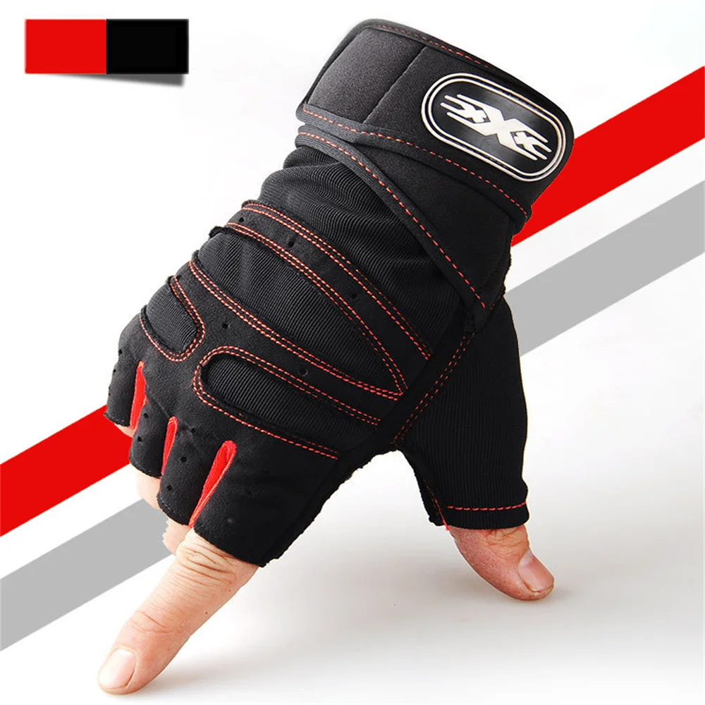 half finger Men Women Anti Slip Gel Pad mittens racing motorcycle sport road bike gloves custom bike gloves