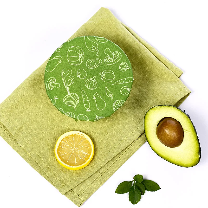 
Reusable ECO friendly wrapper Customizable Food Storage Beeswax Food Wrap 