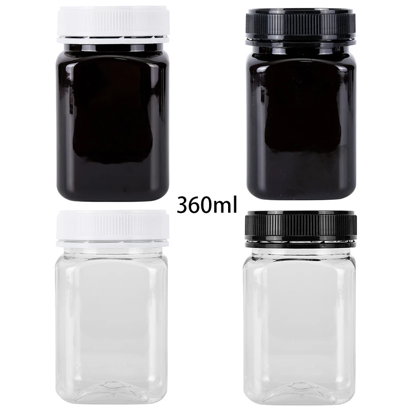 Wholesale customization High quality plastic food container Transparent Honey Bottle PET 145ml 180ml 215ml 360ml 720ml