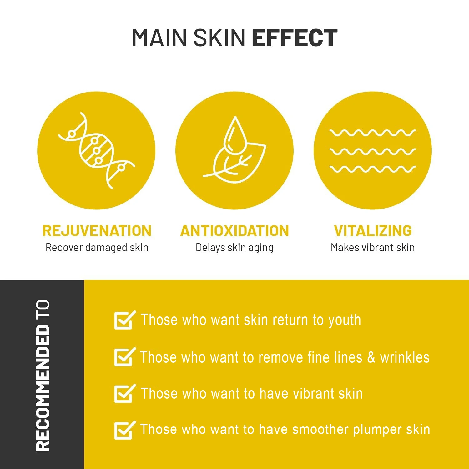 Korean Vitamin C Retinol Acid Plus Collagen Peptide Night Eye Face Serum Anti-aging Firming Moisturizing Faical Serum Retinol