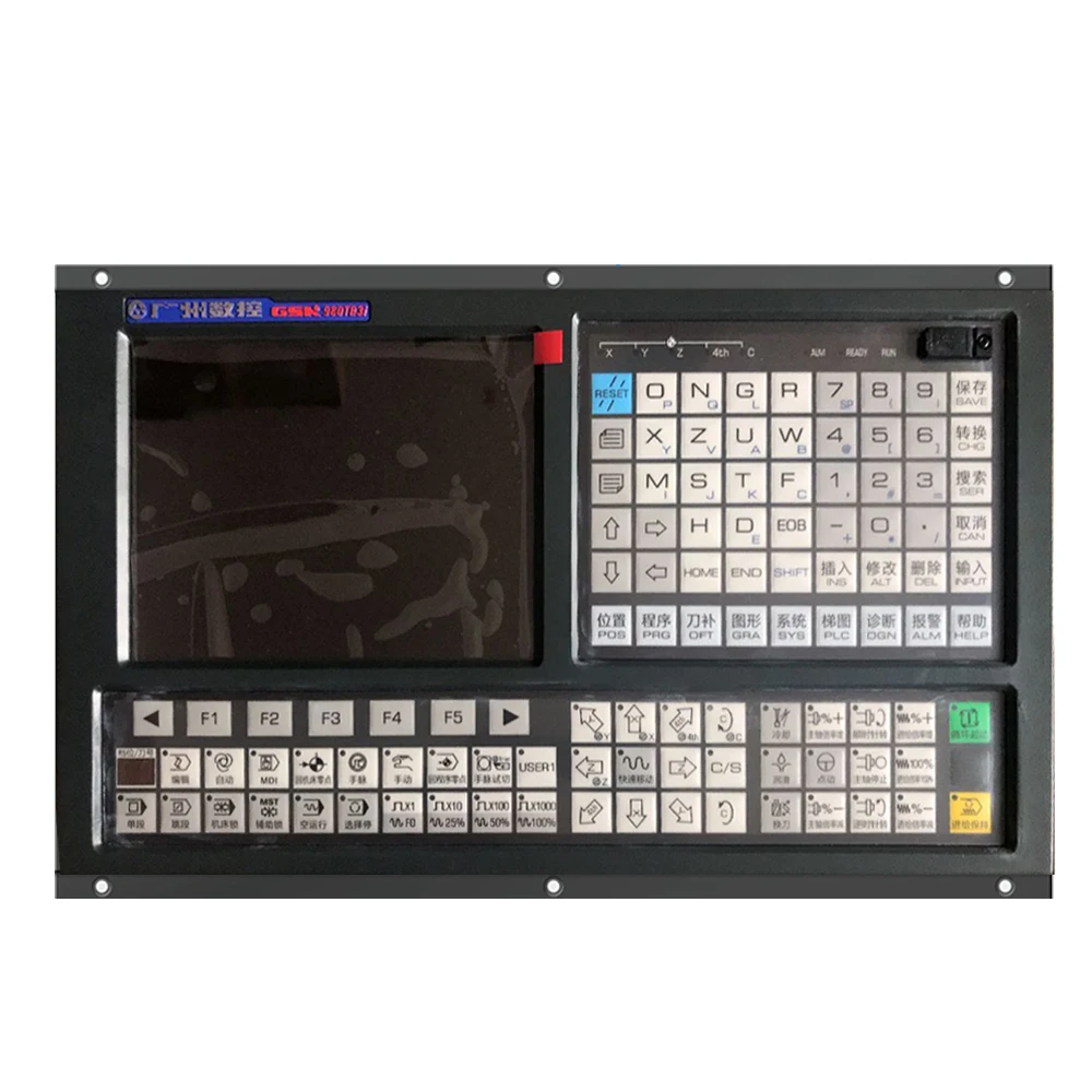 GSK-980TB3i Guangzhou CNC Lathe System Controller 3 Axis Controllable Latest Spot