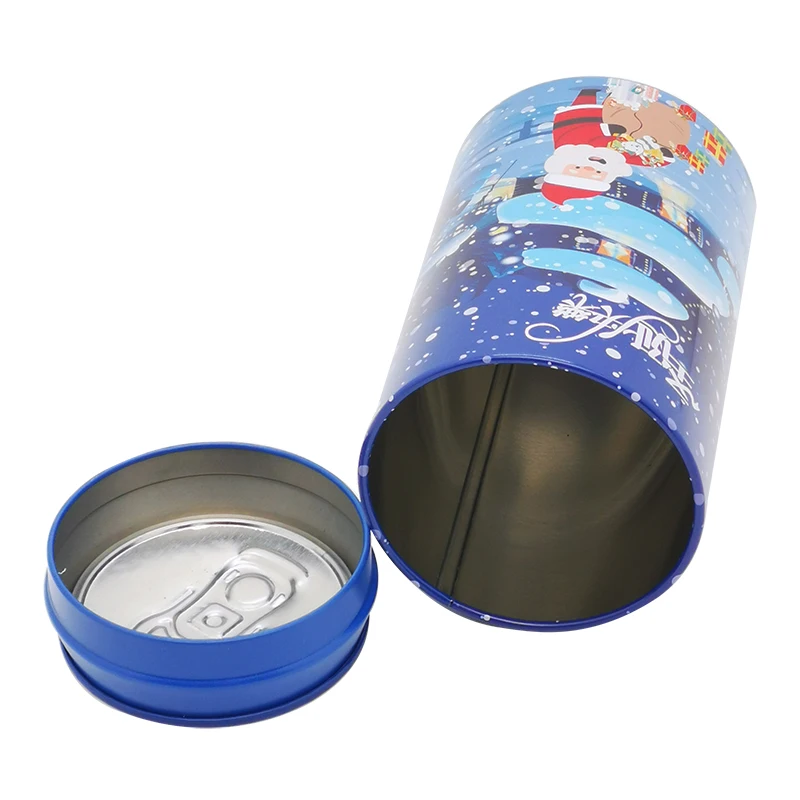 cloth packing tin cans cola shape metal can packaging for T-shirt/socks/underpants/briefs