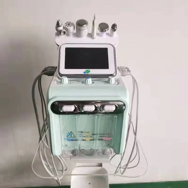 Water Peeling Oxygen jet deep cleaning microdermabrasion machine 8 in 1 H2O2 Aqua Facial Jet Peel oxygen jet facial skin care