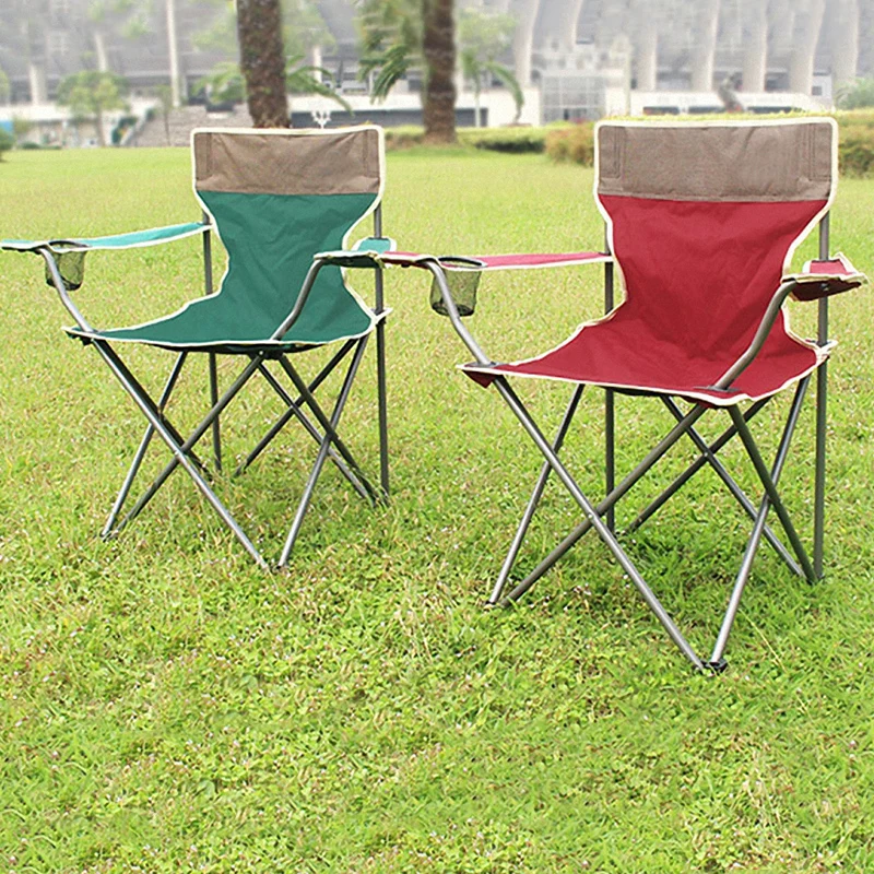 winpolarOutdoor Wholesale Lightweight Foldable Beach Camping Chair Folding Picnic Fish Chair High Quality Folding Camping Chair