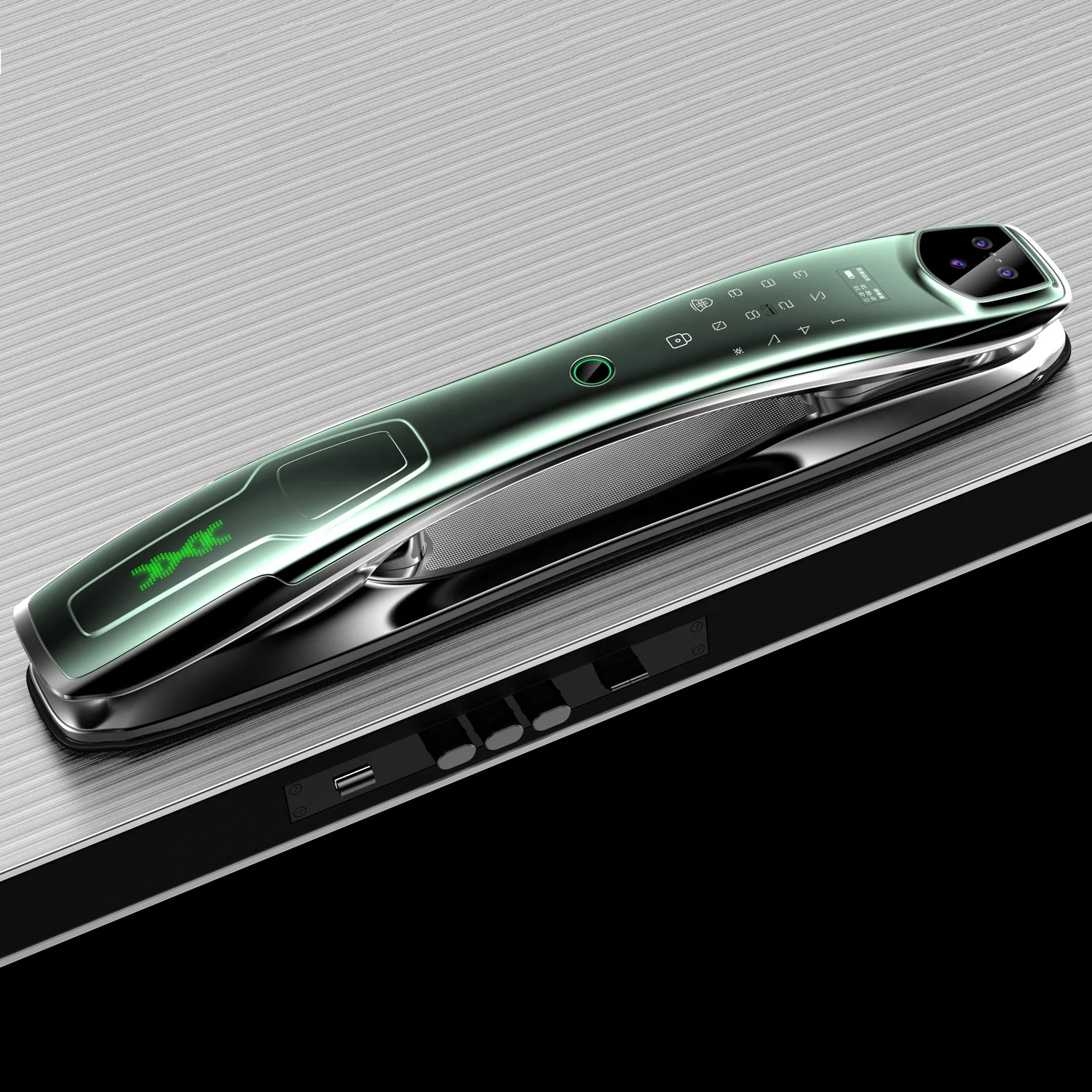 Electronic waterproof wifi home electrical cylinder digital wood door gate tuya smart locks with camera smart door lock