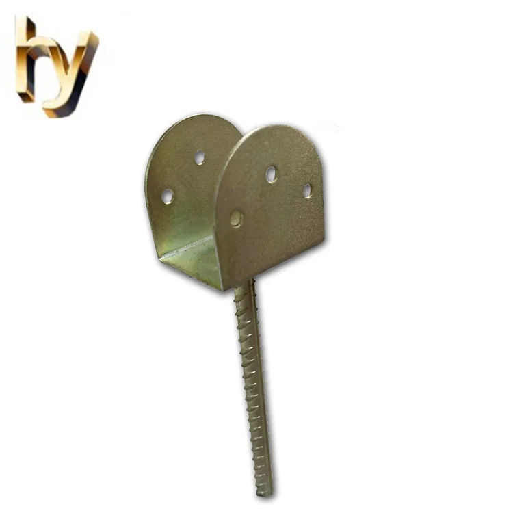 wholesale flat sheet metal L C Ushaped angle bracket wood connector hardware metal bracket for timber