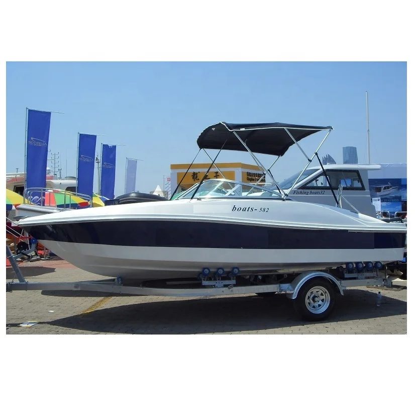 
19ft Fiberglass Fishing Boat Speed Boat Yacht 