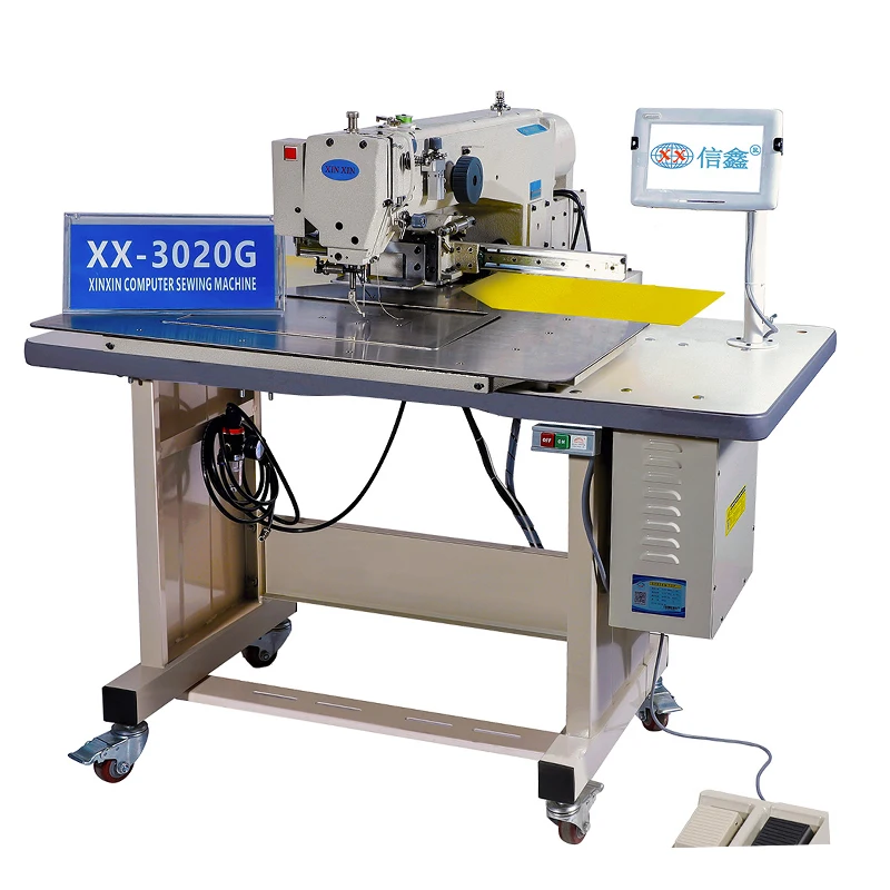 Good quality XX-3020G leather sewing machine automatic foot shoe making machine
