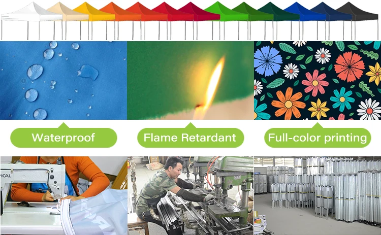 GEEWAY Wholesale Outdoor 10x10 Pop up Trade Show Canopy Tent for Sale