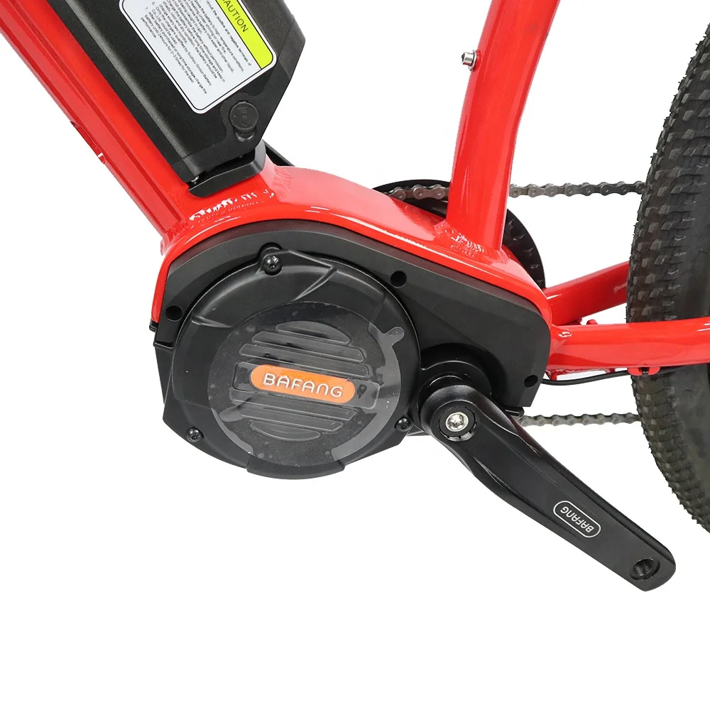 Powerful E Bike 48V 1000W Bafang Ultra Mid Motor Drive Mountain Electric Bike For Off Road Usage