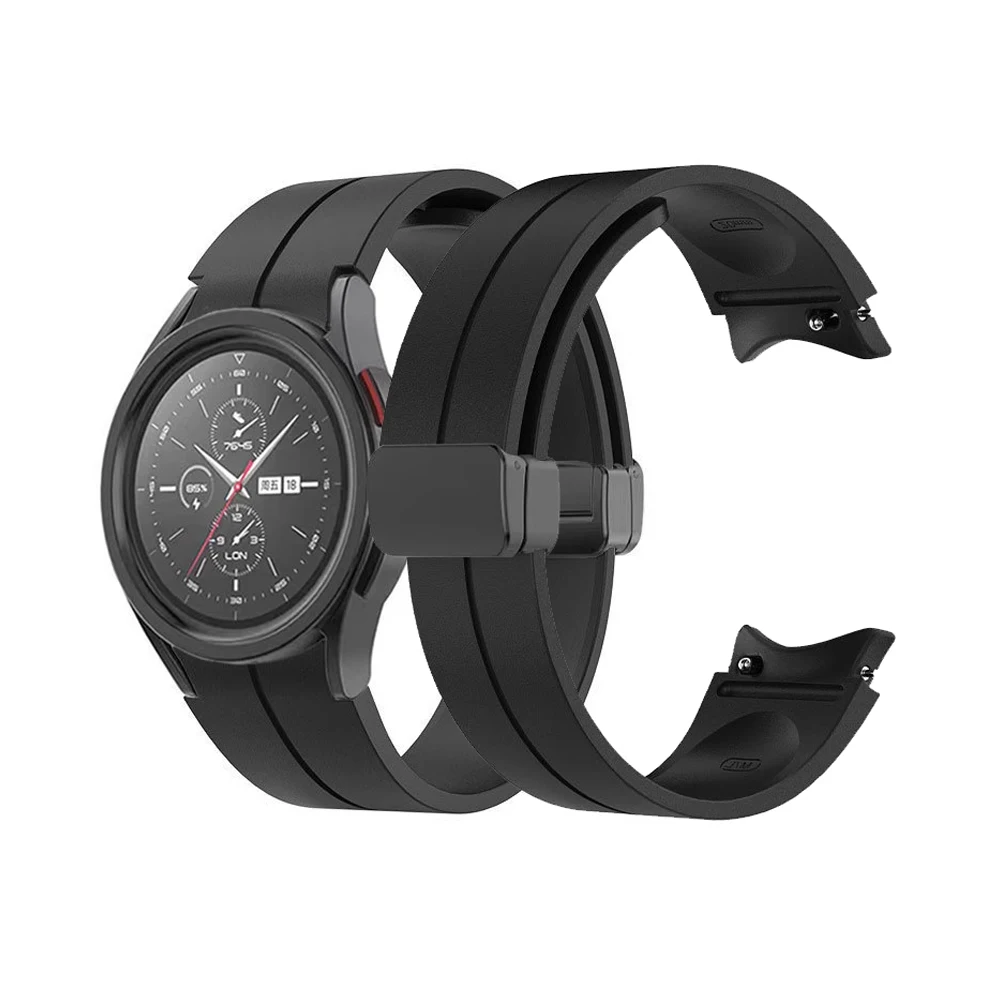 Спортивный Браслет для Samsung Galaxy Watch 5 Pro 4 44 мм 40 5pro 45 оригинальный силиконовый ремешок classic 46 42