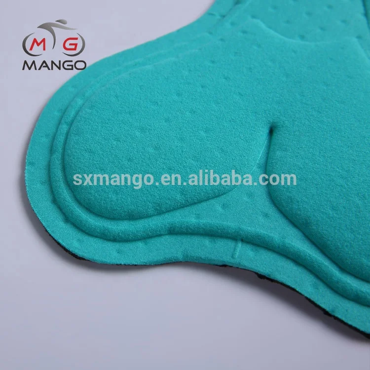 China supplier new design custom coolmax cheapest cycling pad for cycling wear