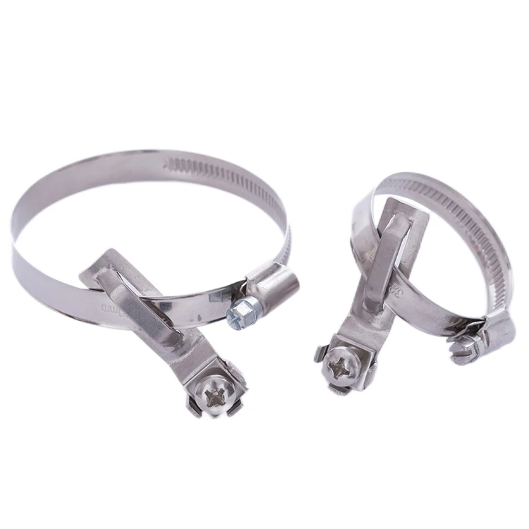 DIN 3017 Stainless Steel German Type Worm Drive Hose Clamp