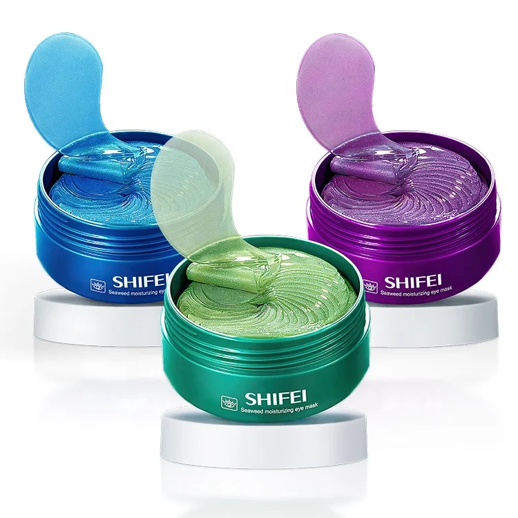 Гидрогелевые патчи под глаза от производителя SHIFEI, индивидуальная торговая марка, патчи под глаза для темных кругов и отечности, коллагеновая маска под глаза