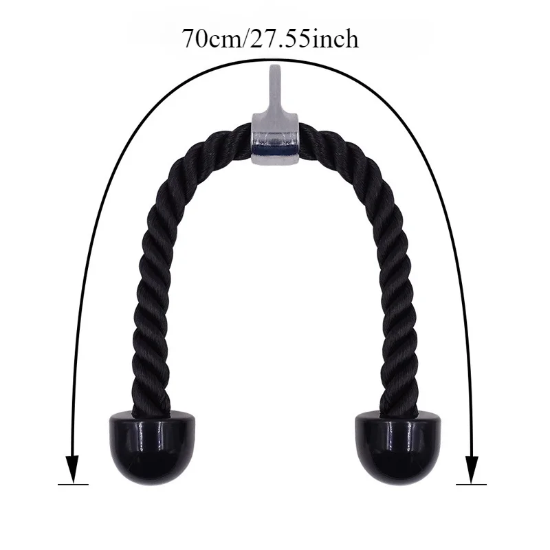 ProCircle Wholesale bodybuilding cable accessories triceps rope fitness exercise push-pull rope
