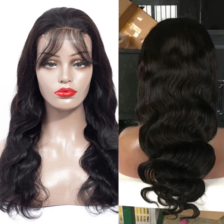 360 Lace Wigs Vendor Hd Transparent Lace Frontal Wig 13x4 Lace 100% Virgin Human Hair 180% Perruque Full Human Hair Wig