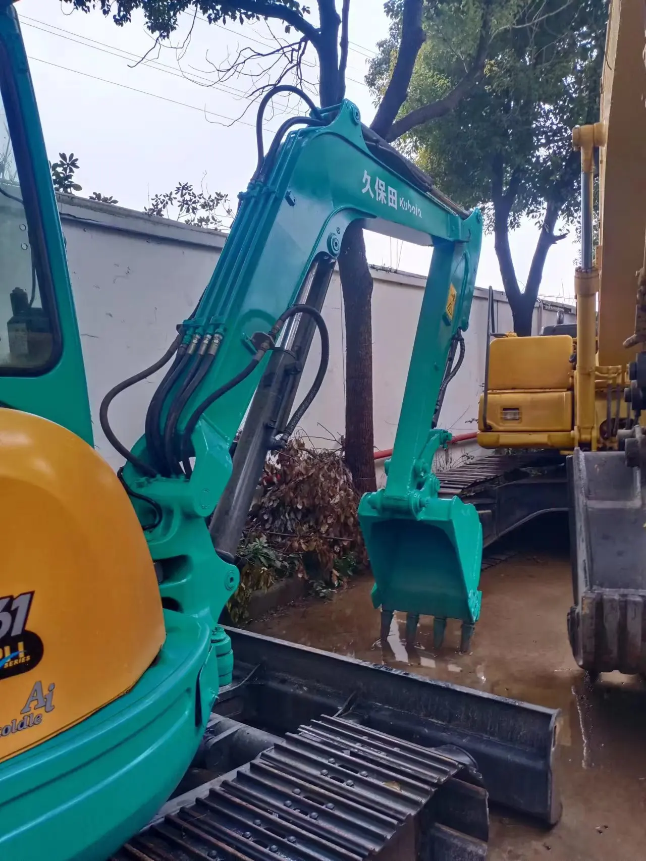 Оригинальный Японский мини-экскаватор Kubota KX161 использованный колесный небольшой размер с 3-тонным рабочим весом гидравлический клапанный насос Sumitomo