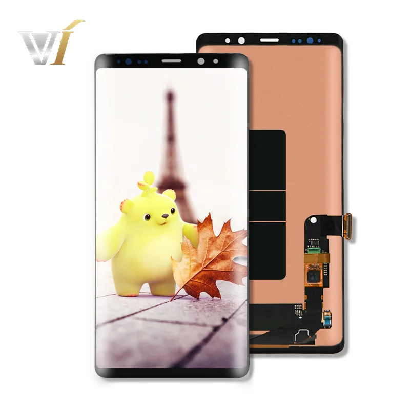 ЖК-экран для мобильного телефона samsung note 8 10 оригинальный ЖК-дисплей оптовая